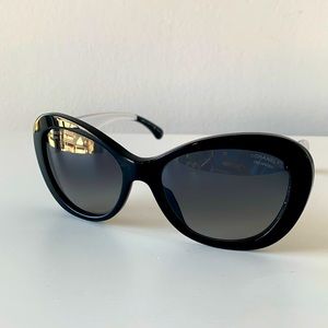 Genuine Chanel butterfly sunglasses